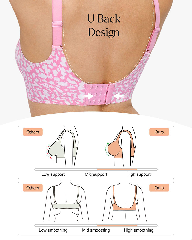 Seamless Deep V Push-Up Wireless Bra 2.0