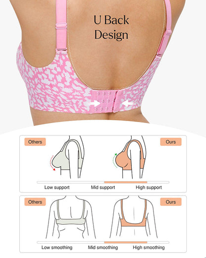 Seamless Deep V Push-Up Wireless Bra 2.0