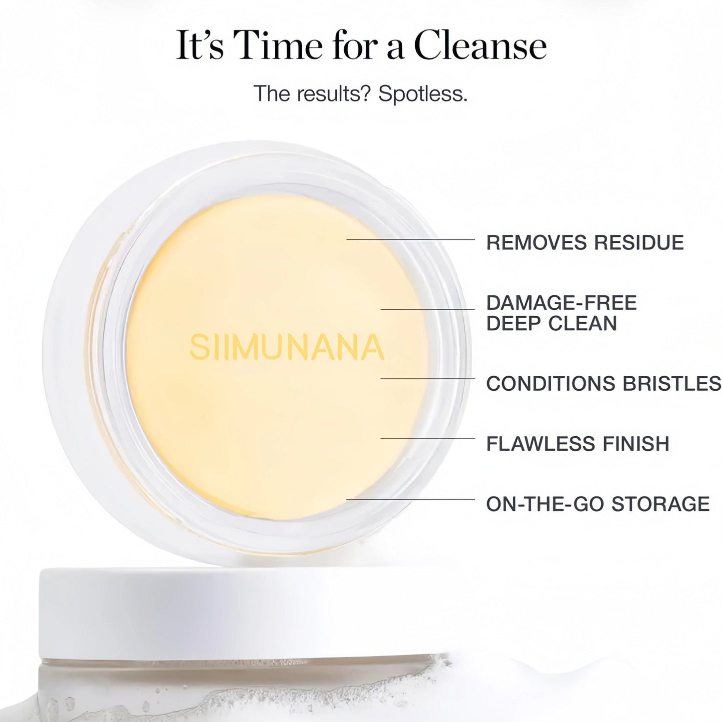 The Organic makeup Brush Cleanser